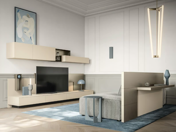 LIQUID - Metal wall cabinet by Santalucia Mobili - view 2